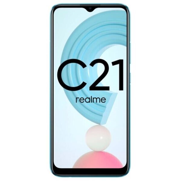 

Смартфоны realme, Смартфон Realme C21 RMX3201 3GB/32GB (голубой)
