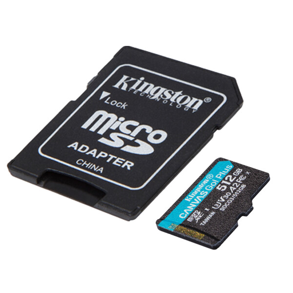 Карта памяти Kingston Canvas Go! Plus microSDXC 512GB (SDCG3/512GB) Карта памяти Kingston Canvas Go! Plus microSDXC 512GB (SDCG3/512GB)