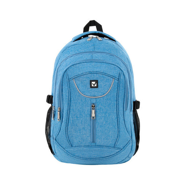 Рюкзак BRAUBERG HIGH SCHOOL Скай 225517 Рюкзак BRAUBERG HIGH SCHOOL Скай 225517