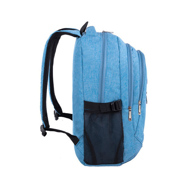 Рюкзак BRAUBERG HIGH SCHOOL Скай 225517 Рюкзак BRAUBERG HIGH SCHOOL Скай 225517
