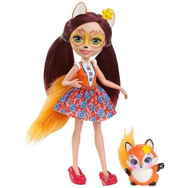 

Игры, игрушки ENCHANTIMALS, Кукла Enchantimals "Фелисити Лис" DVH89