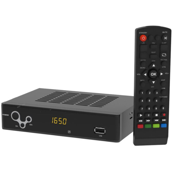 

ТВ-тюнеры RITMIX, Приемник цифрового ТВ RITMIX HDT2-1650DD