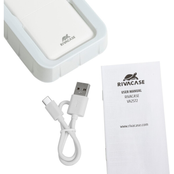Внешний аккумулятор RIVACASE VA2572 (20000 мАч) White Внешний аккумулятор RIVACASE VA2572 (20000 мАч) White