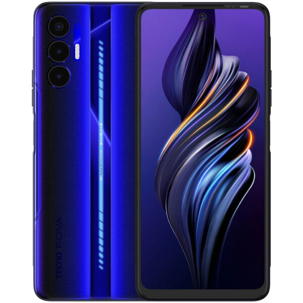 

Смартфоны TECNO, Смартфон TECNO Pova 3 6GB/128GB (синий)