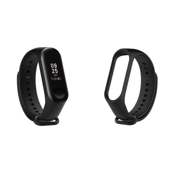 Ремешок BINGO для Xiaomi Mi Band 3/4 (черный) Ремешок BINGO для Xiaomi Mi Band 3/4 (черный)