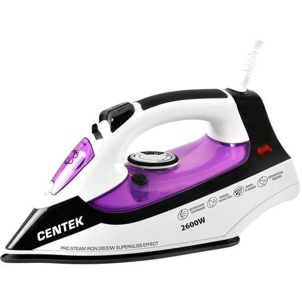 

Утюги Centek, Утюг Centek CT-2338 фиолетовый