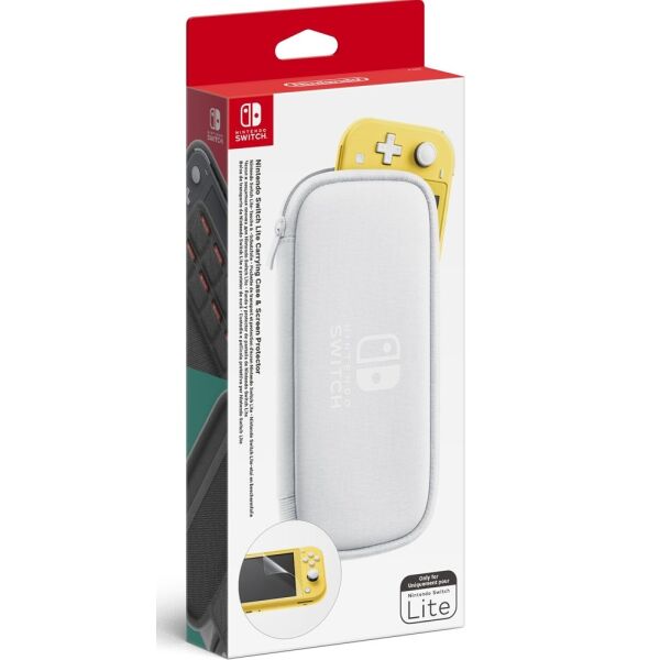 

Аксессуары для Nintendo NINTENDO, Чехол и защитная плёнка для игровой консоли NINTENDO SWITCH LITE (белый)