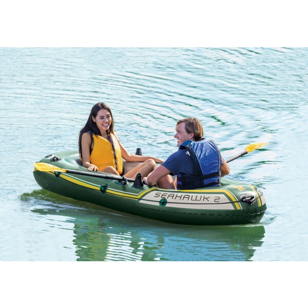 Надувная лодка Intex Seahawk 2 68347NP Надувная лодка Intex Seahawk 2 68347NP