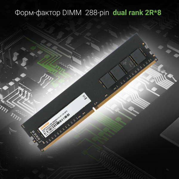 Оперативная память Digma 32ГБ DDR4 2666 МГц DGMAD42666032D Оперативная память Digma 32ГБ DDR4 2666 МГц DGMAD42666032D