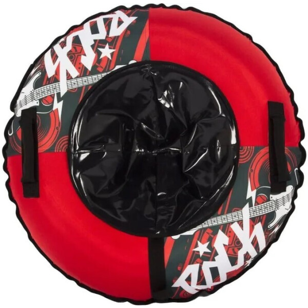 Тюбинг Snowstorm BZ-90-Rock / W113009 (90см, черный/красный)