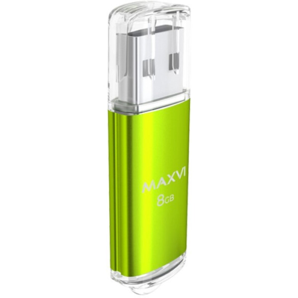 USB флеш-накопитель Maxvi MP 8GB 2.0 green USB флеш-накопитель Maxvi MP 8GB 2.0 green