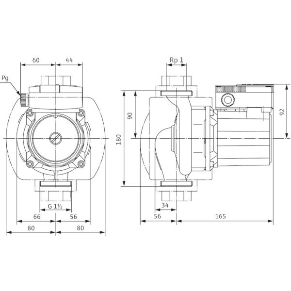 Насос WILO TOP-S 25/7 EM PN6/10 (2048320) Насос WILO TOP-S 25/7 EM PN6/10 (2048320)