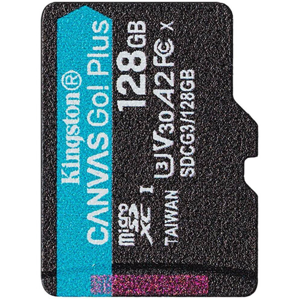 Карта памяти Kingston Canvas Go! Plus G4 microSDXC 128 GB (SDCG4/128GB) Карта памяти Kingston Canvas Go! Plus G4 microSDXC 128 GB (SDCG4/128GB)