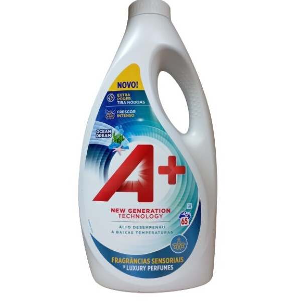 

Средства для стирки A+, Гель для стирки A+ Ocean Dream 3.25 л (65 стирок)