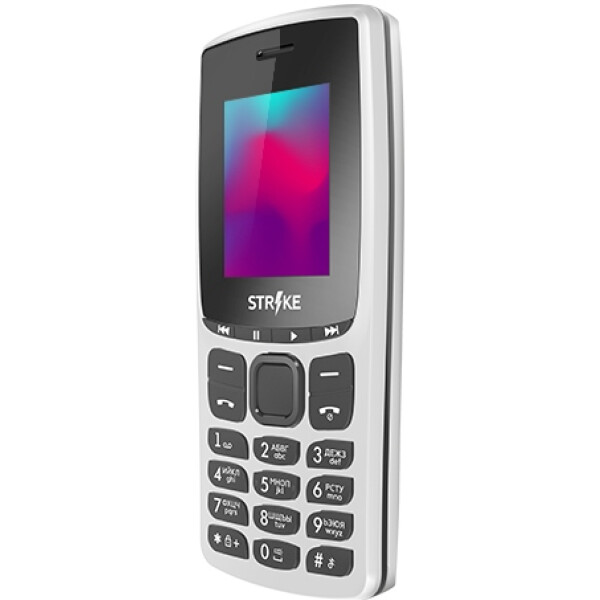 

Сотовые телефоны STRIKE, Телефон GSM STRIKE A12 (белый)