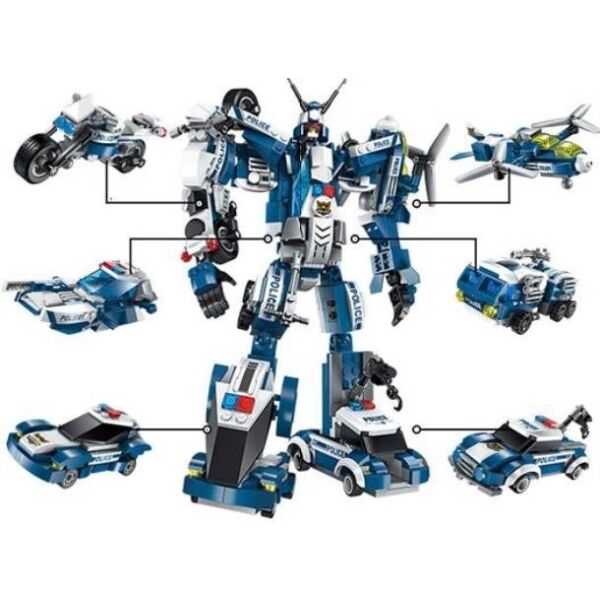 

Игры, игрушки 1TOY, Конструктор 1TOY Blockformers Мегаробокоп (АКВАДЖЕТ)