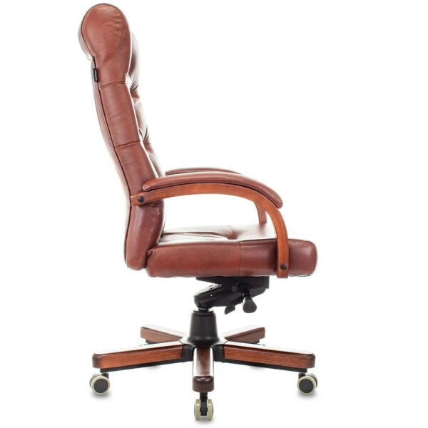 Кресло Бюрократ T-9928WALNUT/CHOK (светло-коричневый) Кресло Бюрократ T-9928WALNUT/CHOK (светло-коричневый)