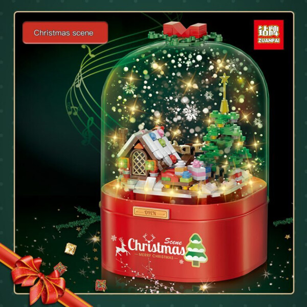 

Игры, игрушки KING, Конструктор King Z004 Christmas Scene