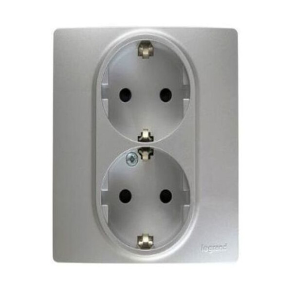 

Электроустановочные изделия Legrand, Розетка Legrand Etika 672433