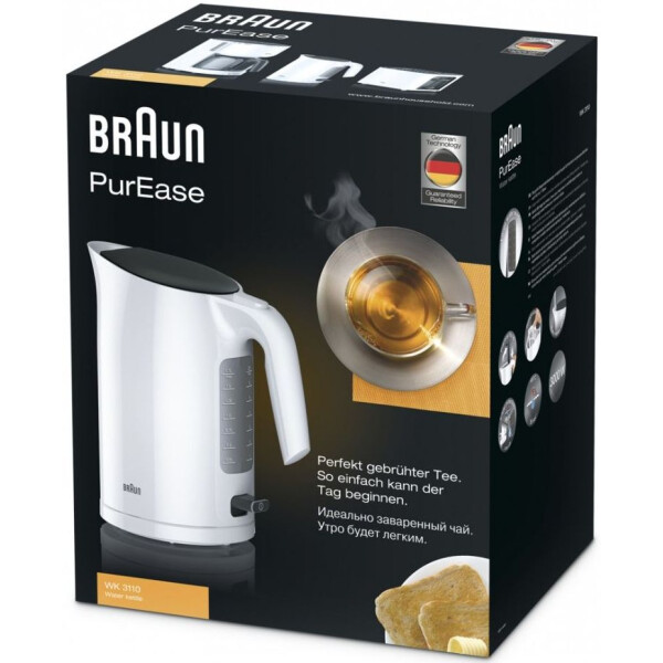 Электрический чайник Braun PurEase WK3110WH Электрический чайник Braun PurEase WK3110WH