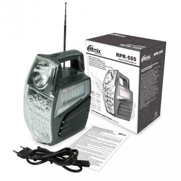 Радиоприемник RITMIX RPR-555 Радиоприемник RITMIX RPR-555