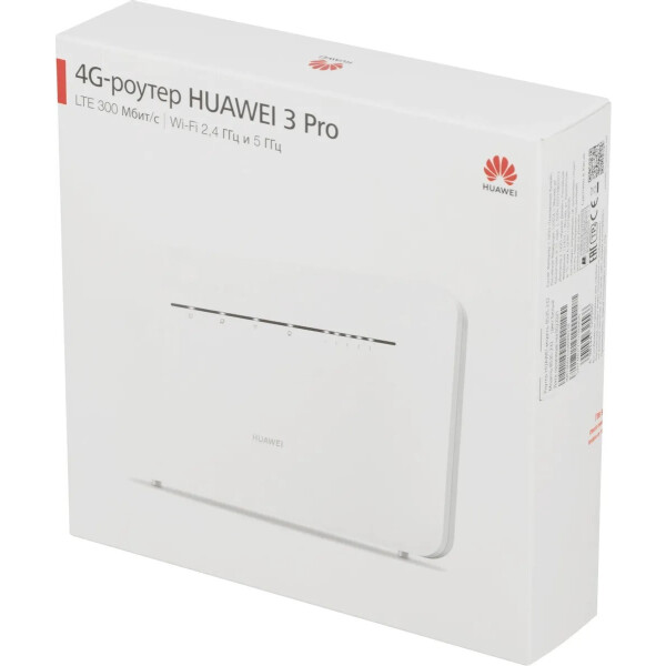 4G Wi-Fi роутер Huawei 4G CPE 3 B535-232a (белый)