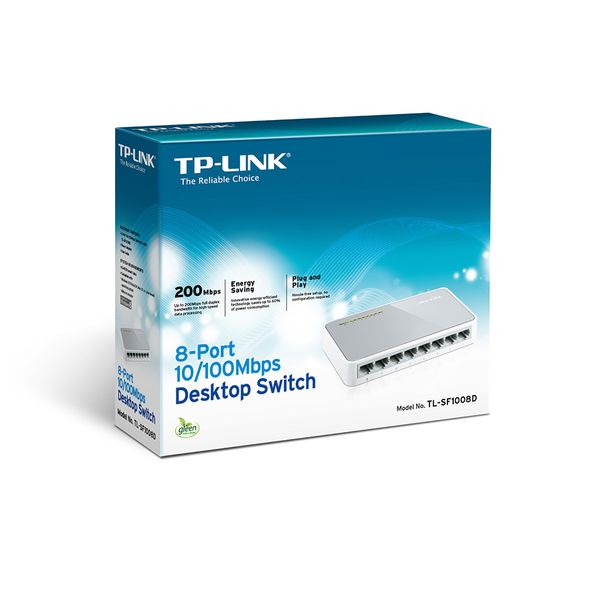 Коммутатор TP-LINK TL-SF1008D Коммутатор TP-LINK TL-SF1008D