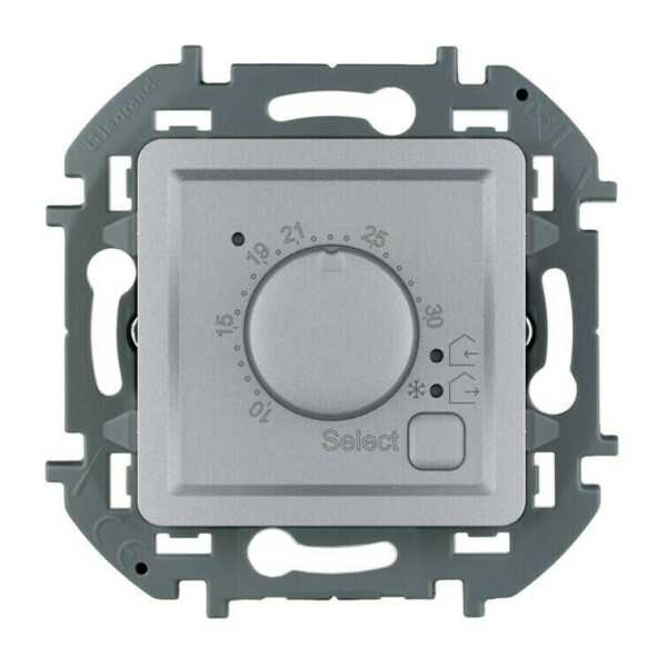 

Электроустановочные изделия Legrand, Терморегулятор Legrand Inspiria 673812