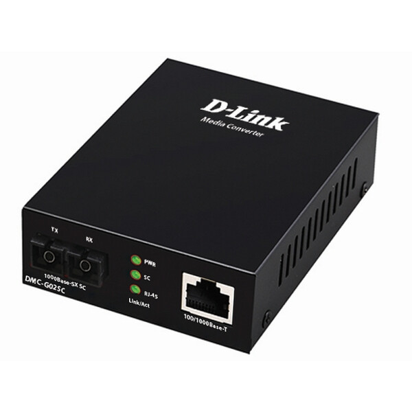 

Сетевые комплектующие D-Link, Медиаконвертер D-Link DMC-G02SC/A1A
