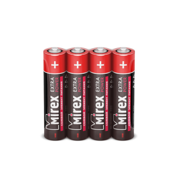 Батарейка Mirex Extra Power AAA 4 шт ER03-S4 Батарейка Mirex Extra Power AAA 4 шт ER03-S4