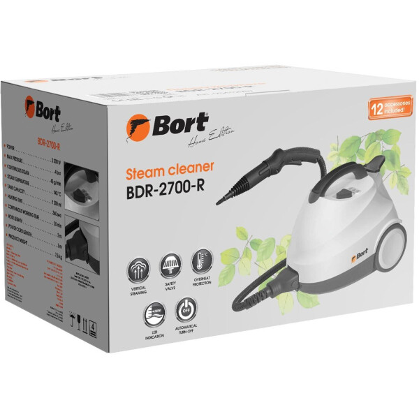 Пароочиститель Bort BDR-2700-R (93412987) Пароочиститель Bort BDR-2700-R (93412987)