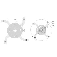 Кронштейн для проектора KSL CMPR-2 Кронштейн для проектора KSL CMPR-2