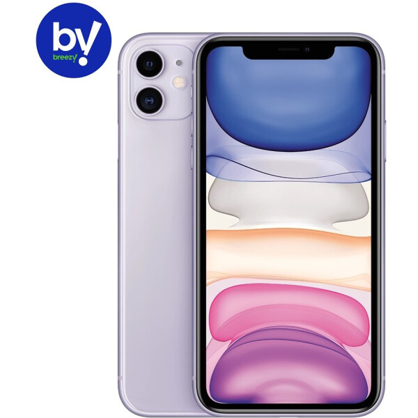 Смартфон Б/У (грейд А) APPLE iPhone 11 128GB Purple (MHD23LL/A)