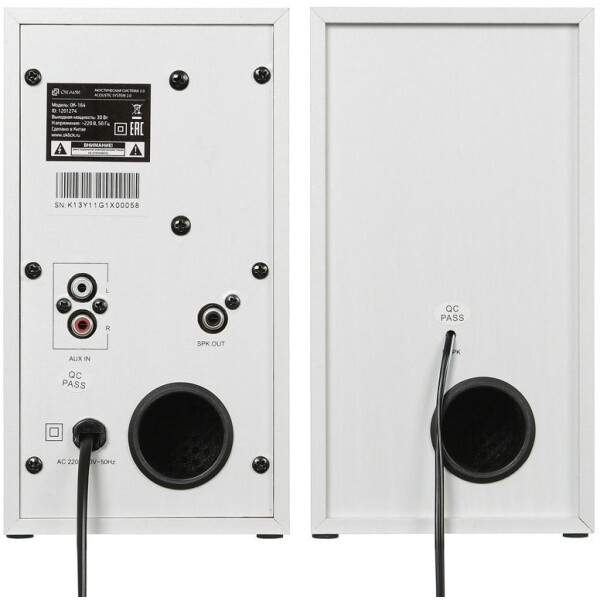 Колонки Oklick OK-164 (белый) Колонки Oklick OK-164 (белый)