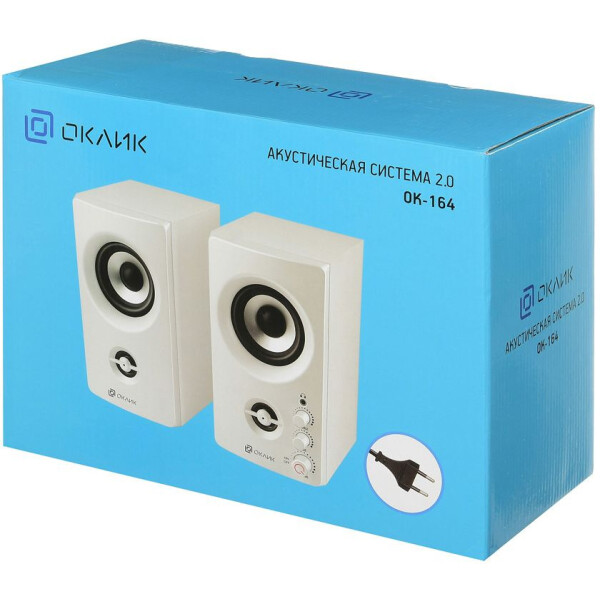 Колонки Oklick OK-164 (белый) Колонки Oklick OK-164 (белый)