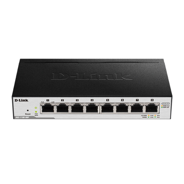 Коммутатор D-Link DGS-1100-08P Коммутатор D-Link DGS-1100-08P