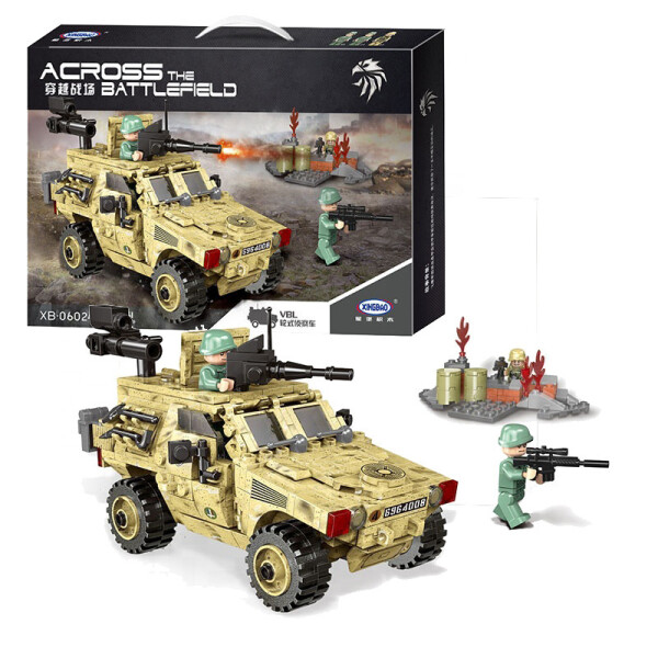 

Игры, игрушки XingBao, Конструктор XINGBAO XB-06024 Военный Броневик