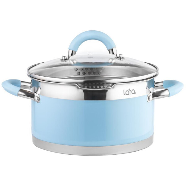 

Посуда для приготовления LARA, Кастрюля Lara Sky Blue LR02-442