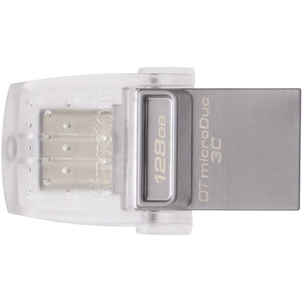 

Флеш USB KINGSTON, USB Flash Kingston DataTraveler microDuo 3C 128GB (DTDUO3C/128GB)