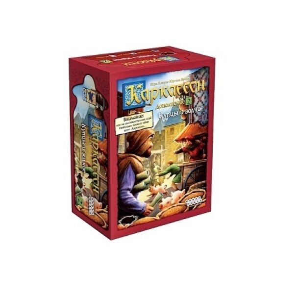 

Игры, игрушки Мир Хобби, Настольная игра Hobby World Каркассон 2: Купцы и зодчие