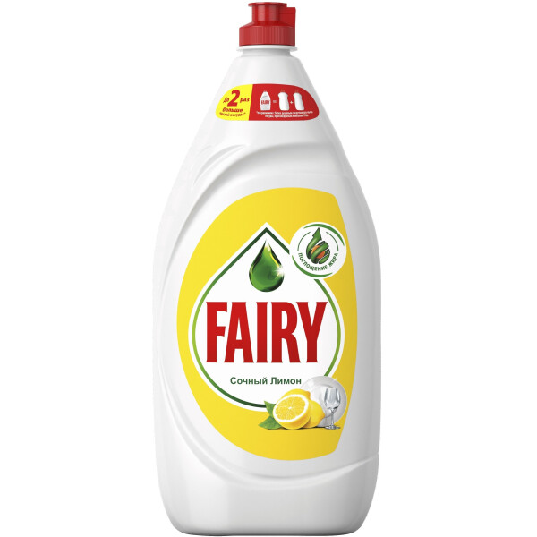 Средство для мытья посуды Fairy Oxi Сочный лимон 1350 мл