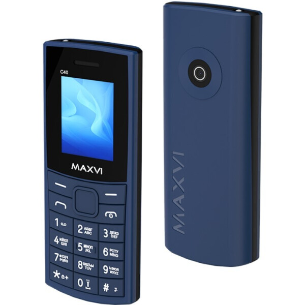 Мобильный телефон Maxvi C40 (синий)