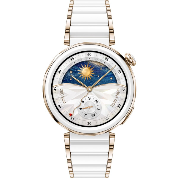 Смарт-часы HUAWEI Watch GT 5 Pro Ceramic White Ceramic Strap (JNA-B29) 42mm