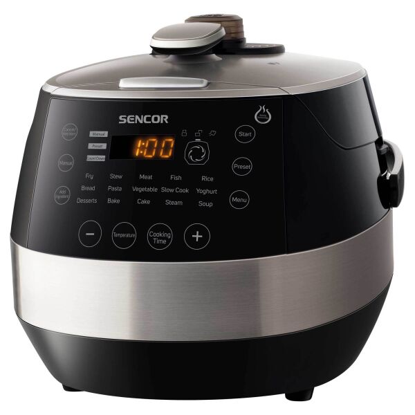 

Мультиварки Sencor, Мультиварка-скороварка Sencor SPR 4000BK