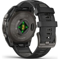 Умные часы Garmin Fenix 8 Sapphire, Titanium 47мм (угольно-черный DLC, пепельно-черный силиконовый ремешок) Умные часы Garmin Fenix 8 Sapphire, Titanium 47мм (угольно-черный DLC, пепельно-черный силиконовый ремешок)