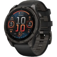 Умные часы Garmin Fenix 8 Sapphire, Titanium 47мм (угольно-черный DLC, пепельно-черный силиконовый ремешок) Умные часы Garmin Fenix 8 Sapphire, Titanium 47мм (угольно-черный DLC, пепельно-черный силиконовый ремешок)