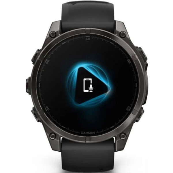 Умные часы Garmin Fenix 8 Sapphire, Titanium 47мм (угольно-черный DLC, пепельно-черный силиконовый ремешок) Умные часы Garmin Fenix 8 Sapphire, Titanium 47мм (угольно-черный DLC, пепельно-черный силиконовый ремешок)