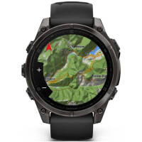 Умные часы Garmin Fenix 8 Sapphire, Titanium 47мм (угольно-черный DLC, пепельно-черный силиконовый ремешок) Умные часы Garmin Fenix 8 Sapphire, Titanium 47мм (угольно-черный DLC, пепельно-черный силиконовый ремешок)