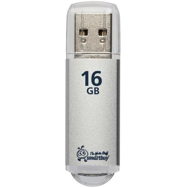 

Флеш USB SmartBuy, USB Flash Smart Buy 16GB V-Cut Silver (SB16GBVC-S)