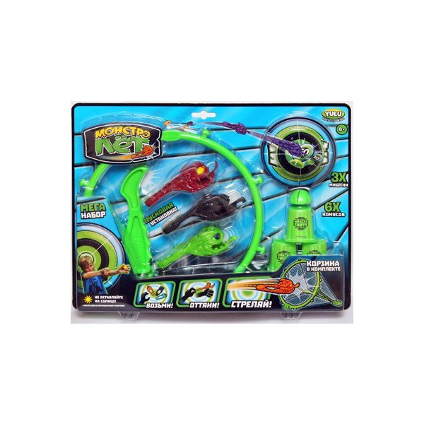 

Игры, игрушки YULU, Игровой набор YULU Монстролёт МЕГА YL012
